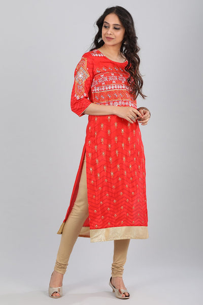 Red kurta