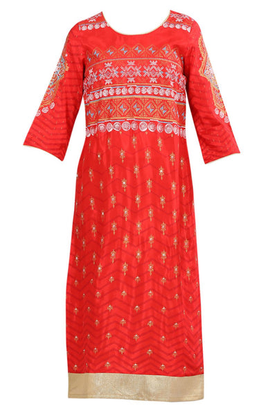 Red kurta