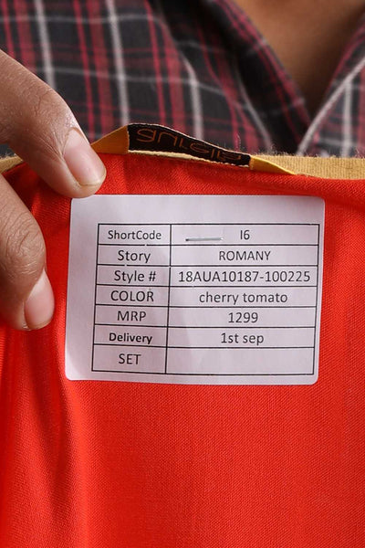 Orange kurta
