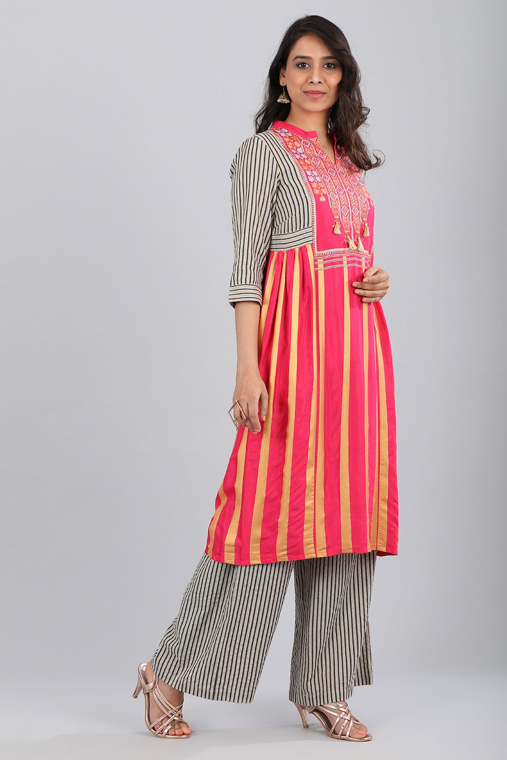 Pink kurta