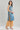 Blue Round Neck Yarn-dyed kurta
