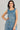 Blue Round Neck Yarn-dyed kurta
