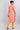 Pink Band Collar Printed kurta
