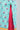 Blue Round Neck Printed kurta