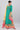 Green Round Neck Printed kurta