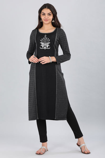 Black kurta