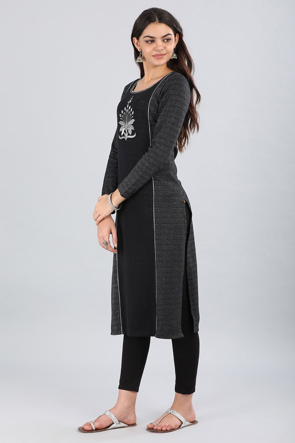 Black kurta