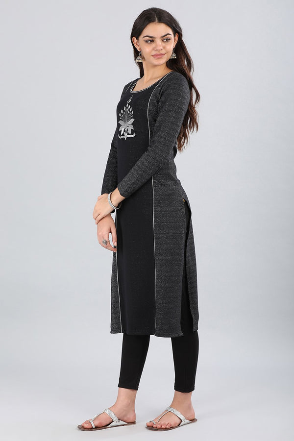 Black kurta