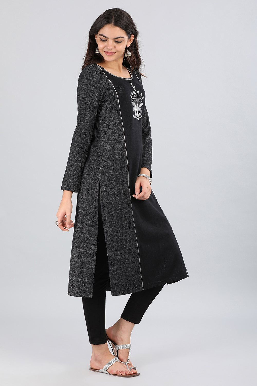 Black kurta