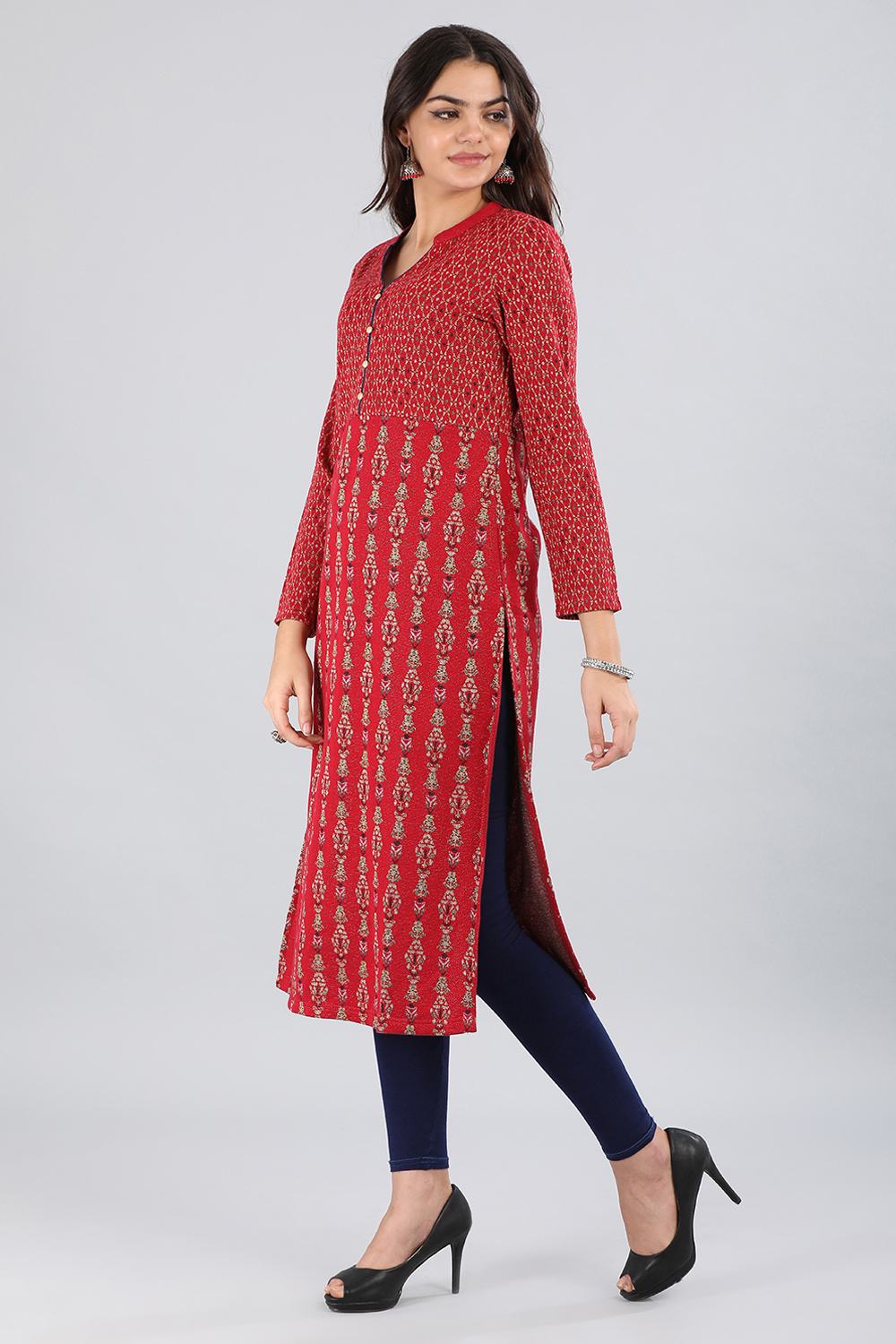 Red kurta