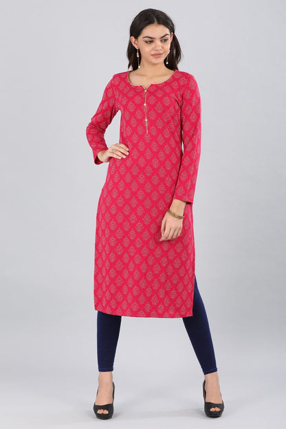 Pink kurta