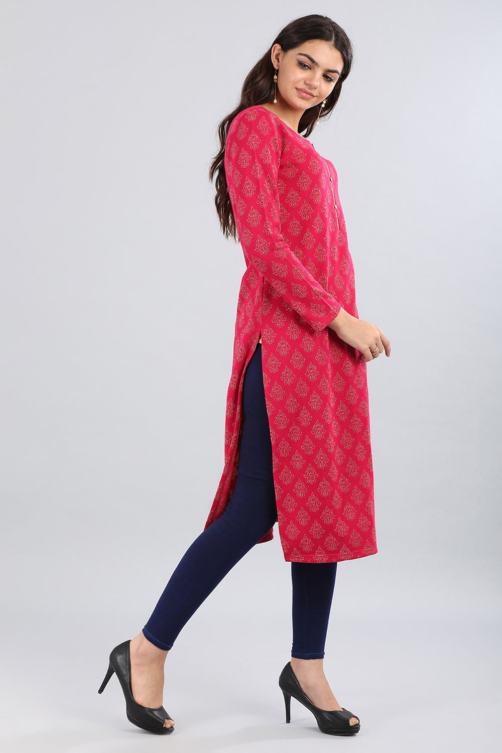 Pink kurta