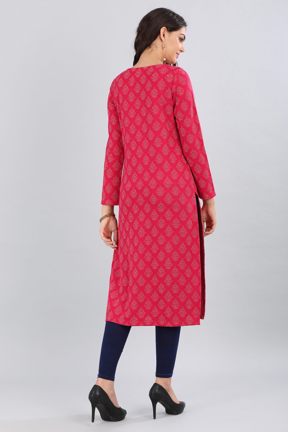 Pink kurta