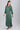 Green Round Neck Striped kurta