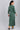Green Round Neck Striped kurta
