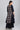 Blue Round Neck Checkered kurta