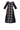 Blue Round Neck Checkered kurta