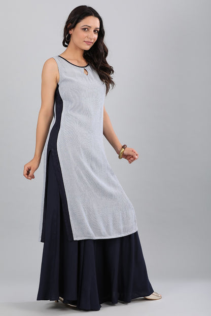 Blue kurta