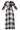 Black Mandarin Neck Checkered kurta