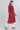 Red Mandarin Neck Printed kurta