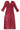 Red Mandarin Neck Printed kurta