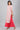Pink Band Collar Printed kurta