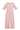 Pink Band Collar Printed kurta