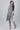 Blue Round Neck Checkered kurta