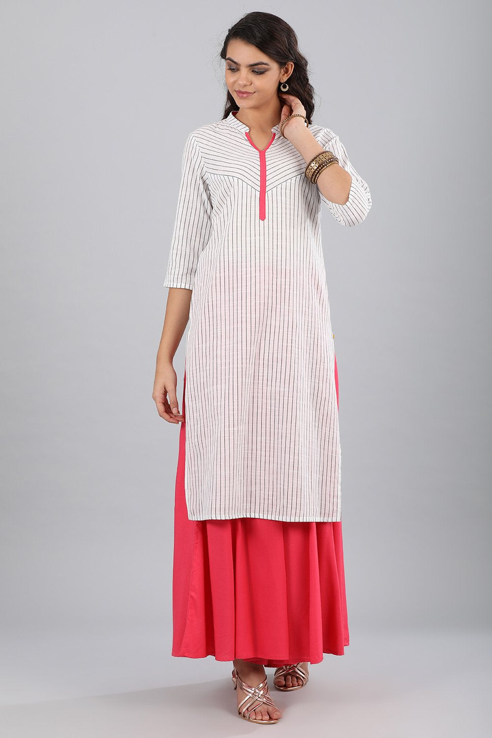 White kurta