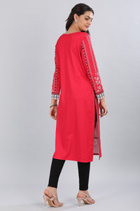 Pink kurta