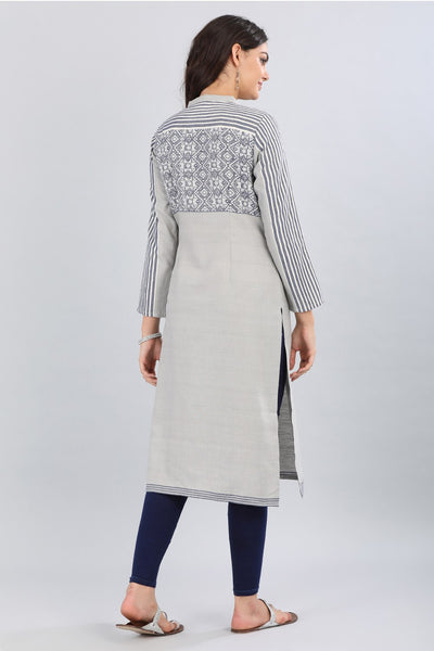 Grey kurta