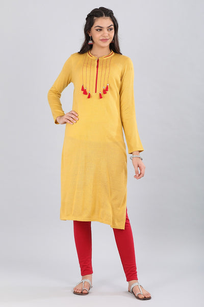 Yellow kurta