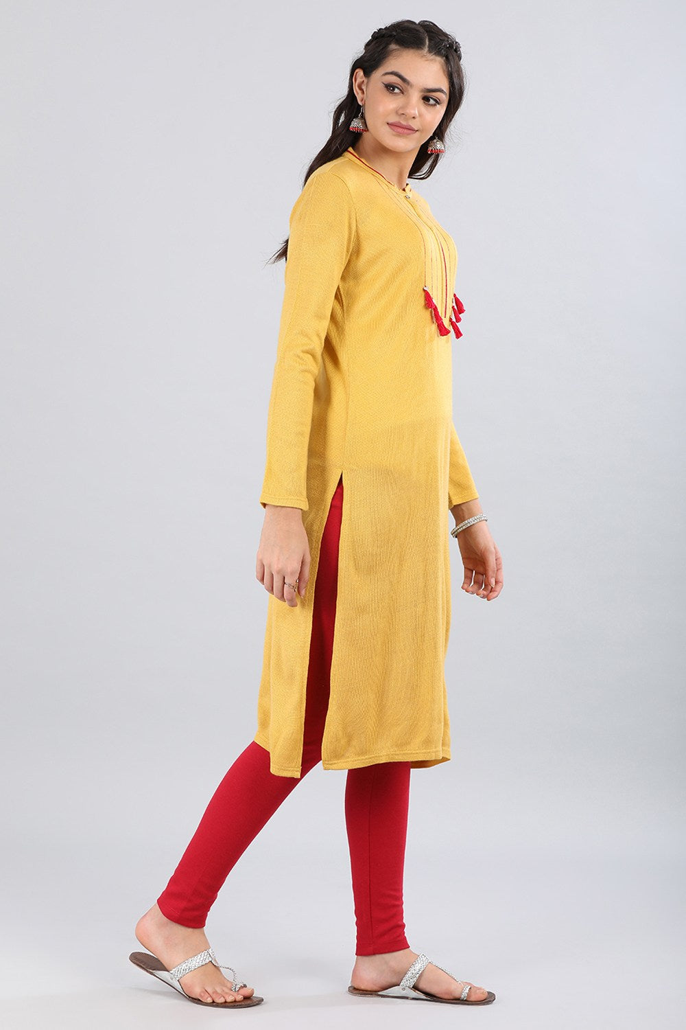 Yellow kurta