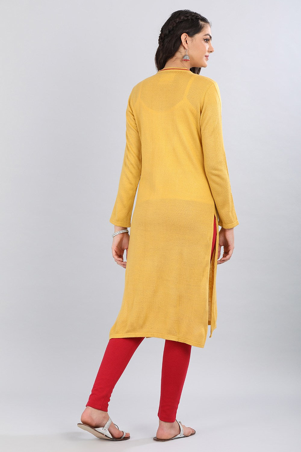 Yellow kurta