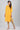 Yellow Band Collar Solid kurta