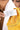 Yellow Band Collar Solid kurta