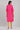 Pink Band Collar Solid kurta