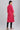 Pink Mandarin Neck Solid kurta