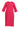 Pink Mandarin Neck Solid kurta