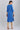 Blue Round Neck Printed kurta