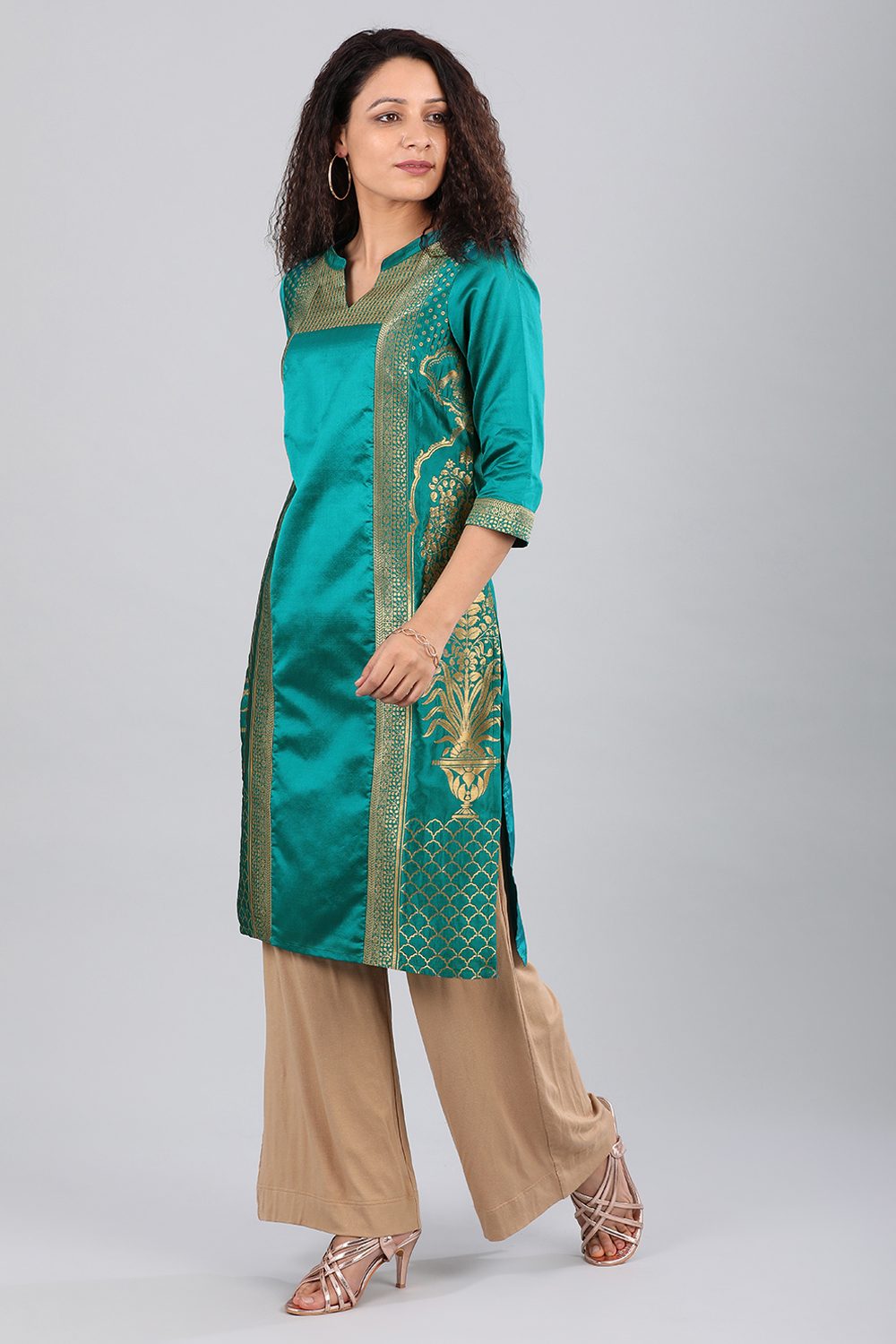 Green kurta