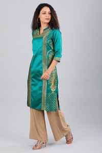 Green kurta
