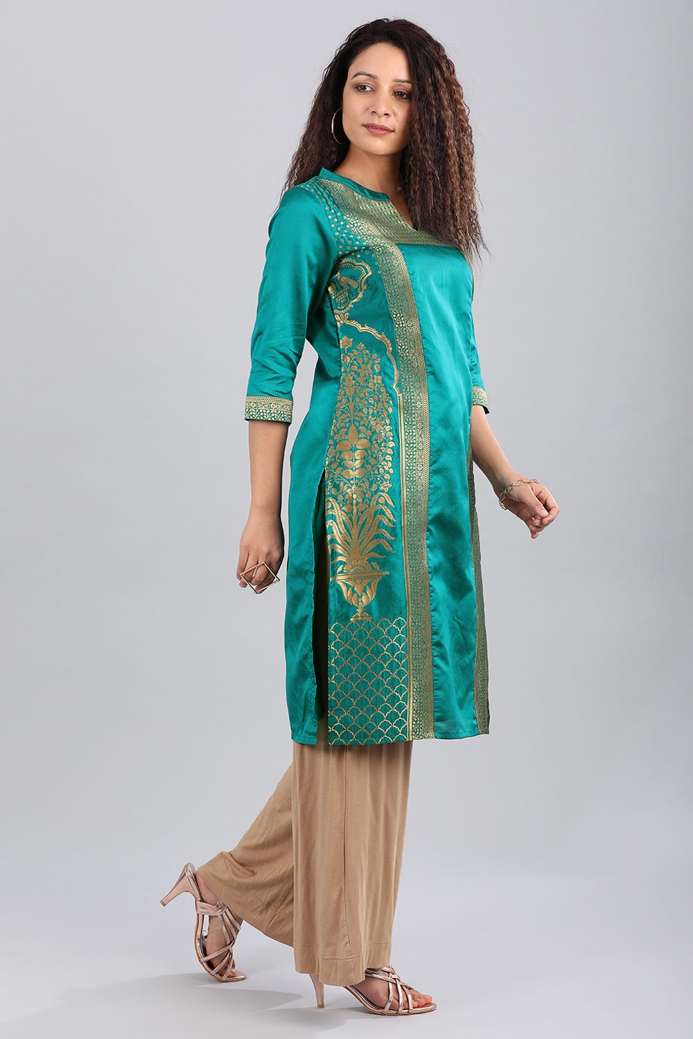 Green kurta