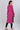 Pink Round Neck Yarn-dyed Winter kurta
