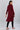 Maroon Mandarin Neck Yarn-dyed Winter kurta