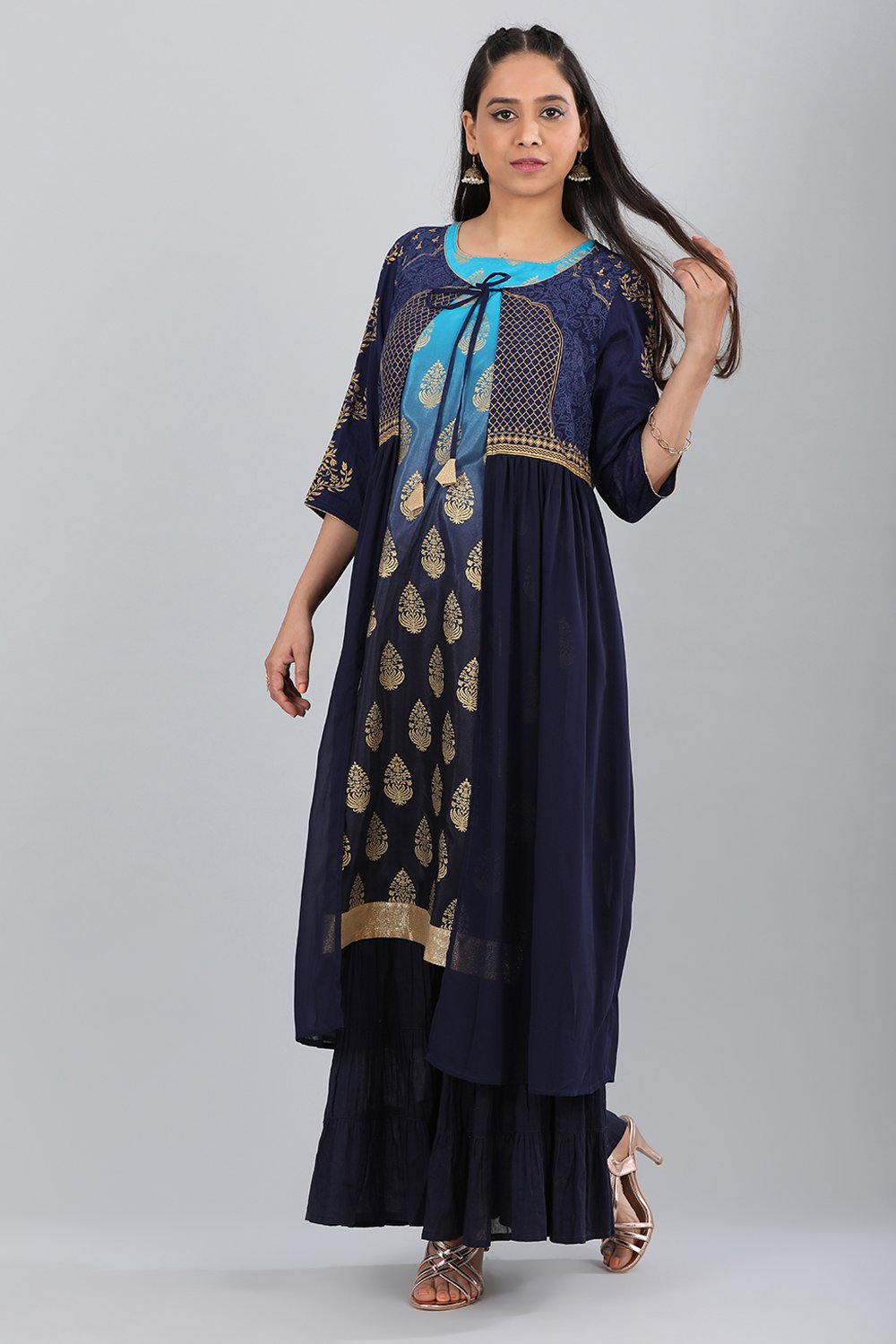 Blue kurta