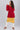 Red Round Neck Solid Sweater