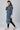 Black Mandarin Neck Yarn-dyed Jacket