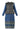 Black Mandarin Neck Yarn-dyed Jacket