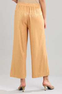 Dark Shimmer Gold Palazzos